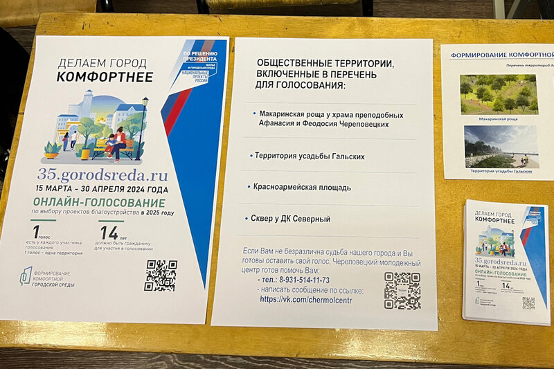    Голосование по проекту "Формирование комфортной городской среды" продлится до 30 апреля.