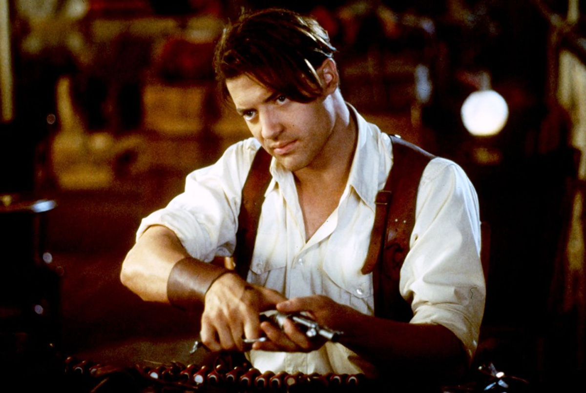 Брендан Фрейзер в фильме "Мумия"