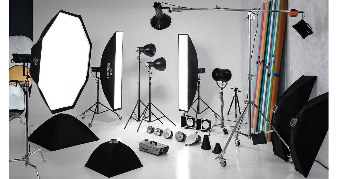 Оборудование для фотостудии.