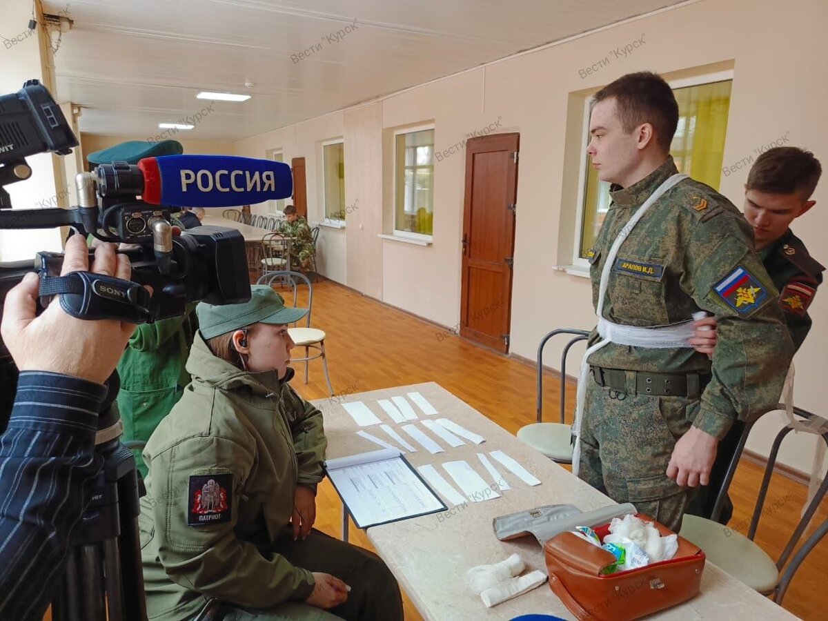    В Курской области школьники учатся вести себя в случае ЧС