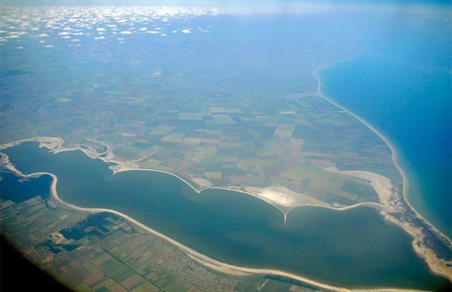 Дон впадает в азовское море