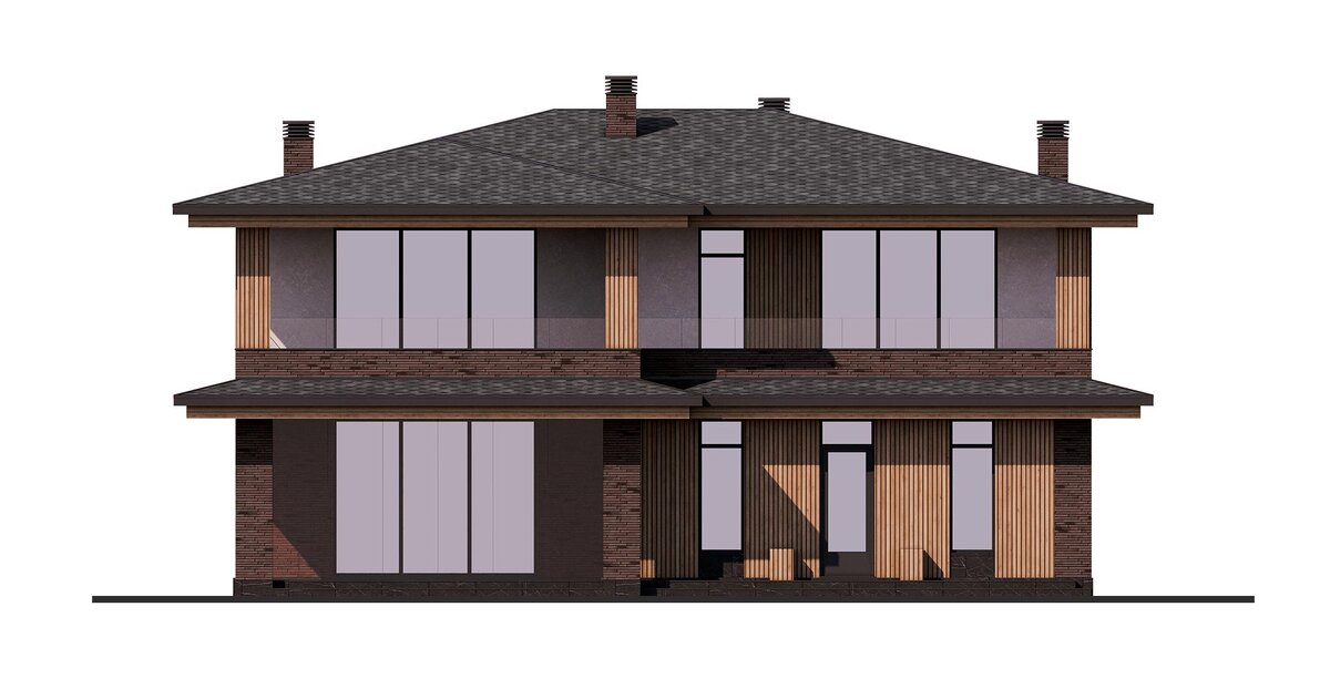 М460. Главный фасад