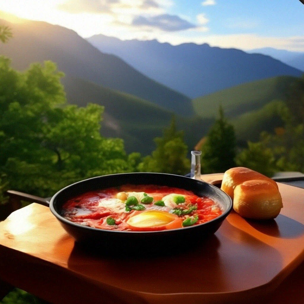 Блюдо Шакшука. 