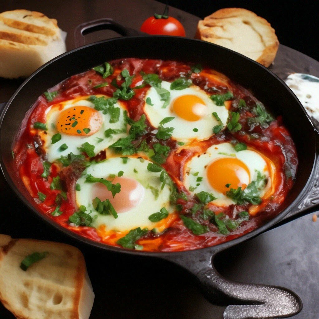 Блюдо Шакшука. 