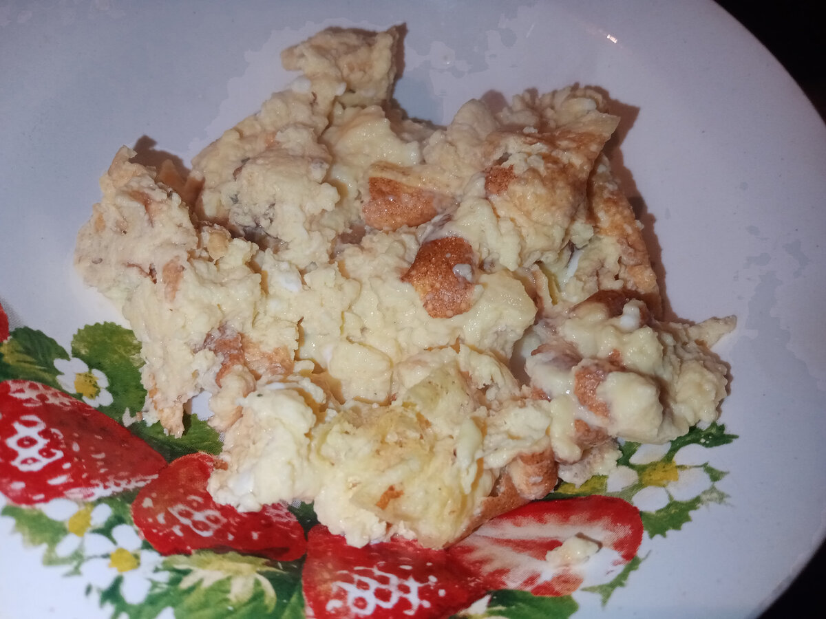 завтрак омлет на кефире