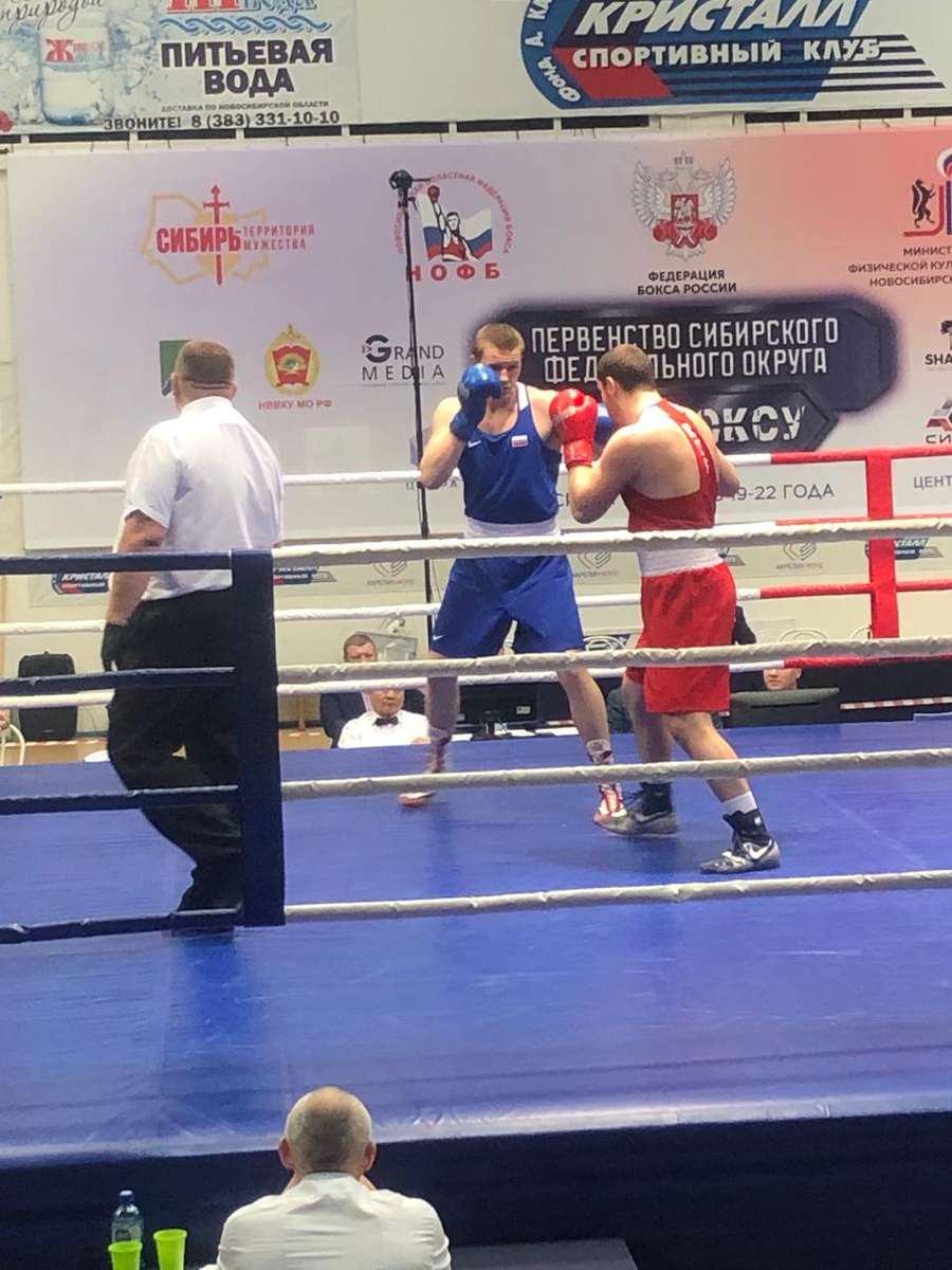Спарринги с первенства Сибири