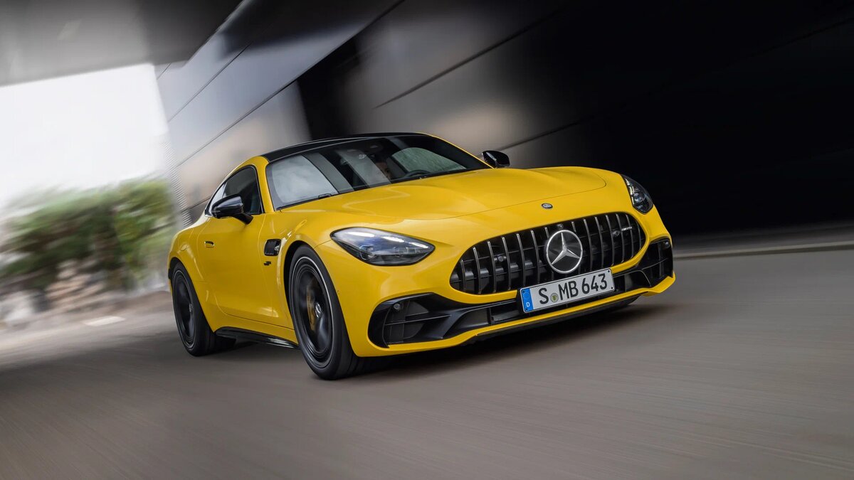 Представлен самый медленный Mercedes-AMG GT | Журнал Авто.ру | Дзен