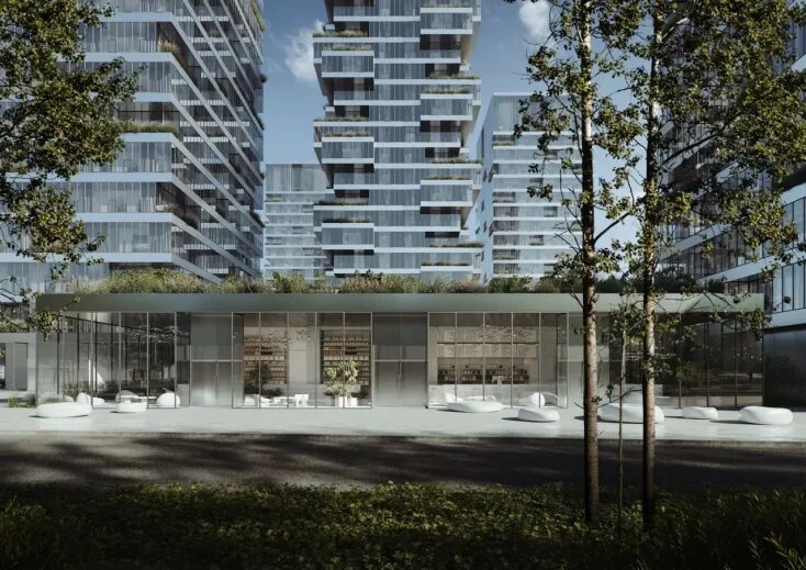 Визуализация нового проекта SHIFT от девелопера PIONEER