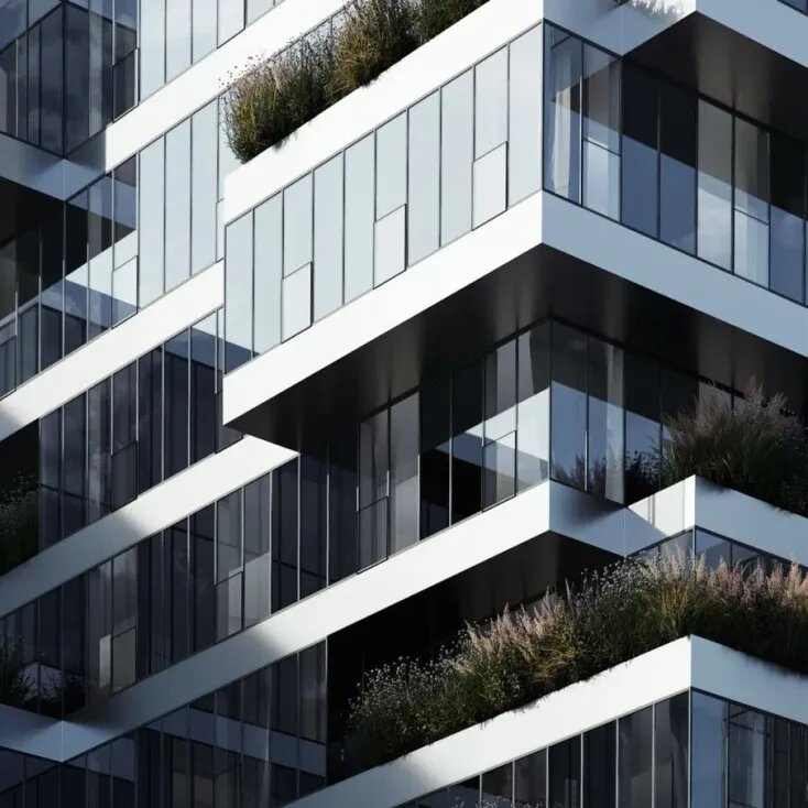 Балконы в проекте SHIFT