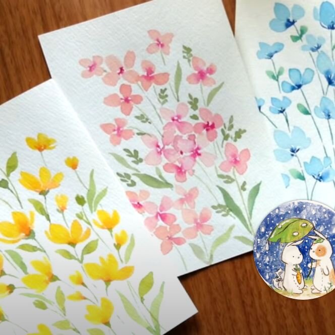    Акварельные цветы   
Источник: Скриншот из видео