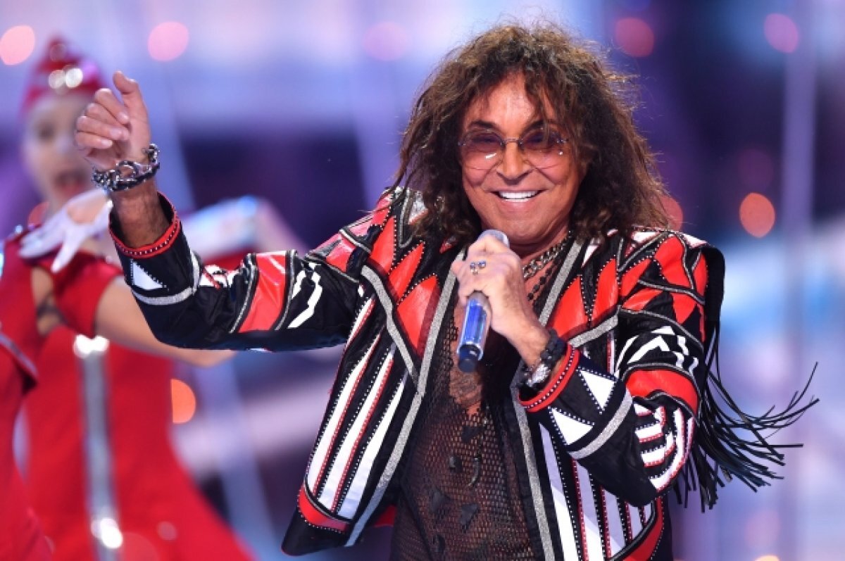    Певец Валерий Леонтьев, 2021 г.