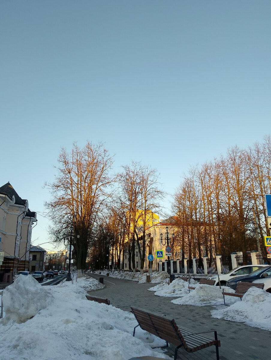 Вечерний солнечный отблеск, фото автора