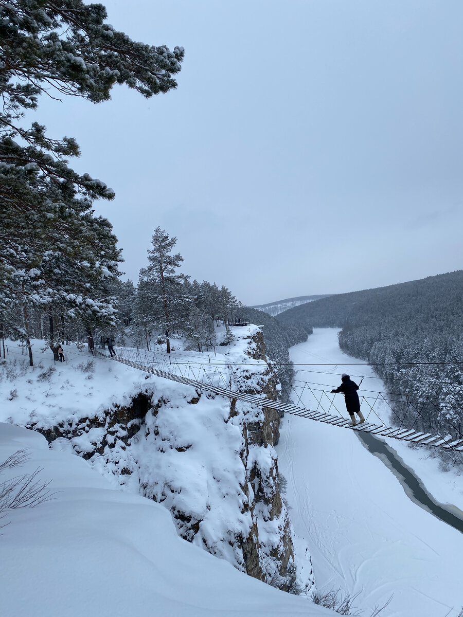 Айские притесы зимой