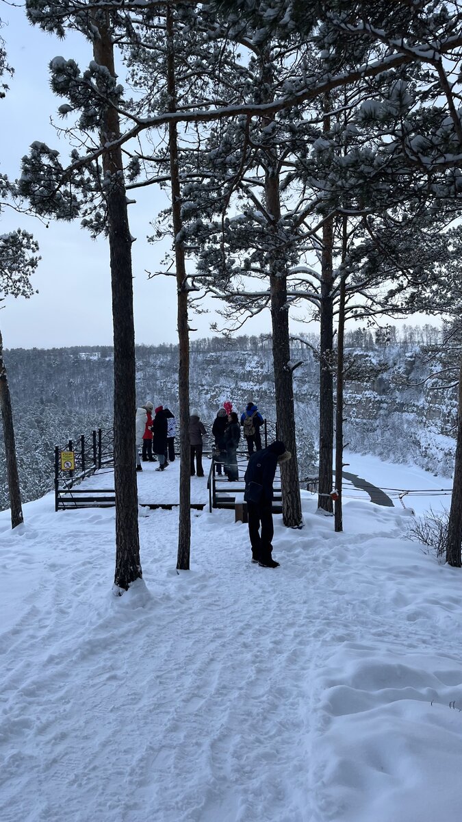 площадка над притесами