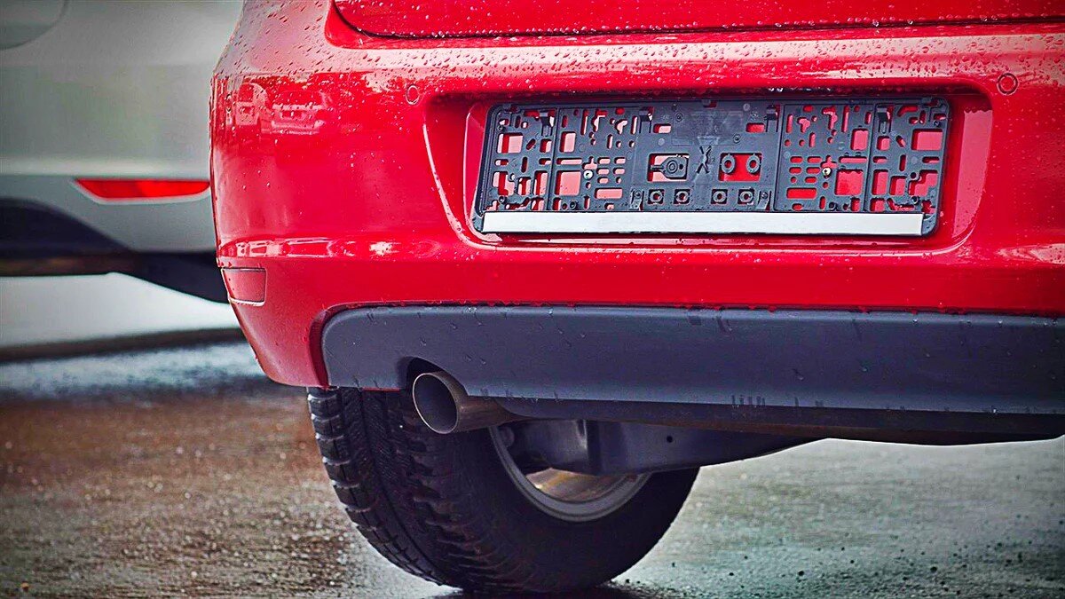 Автомобиль без ГРЗ