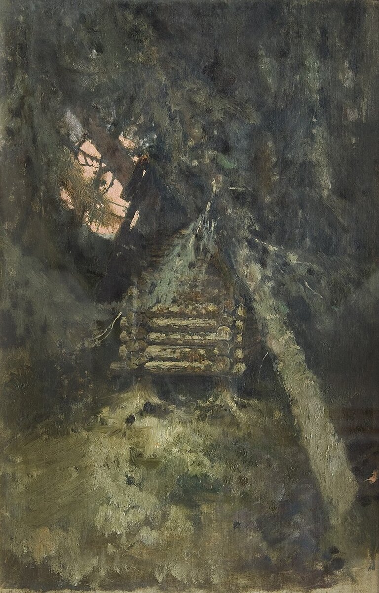Васнецов, "Избушка на курьих ножках".