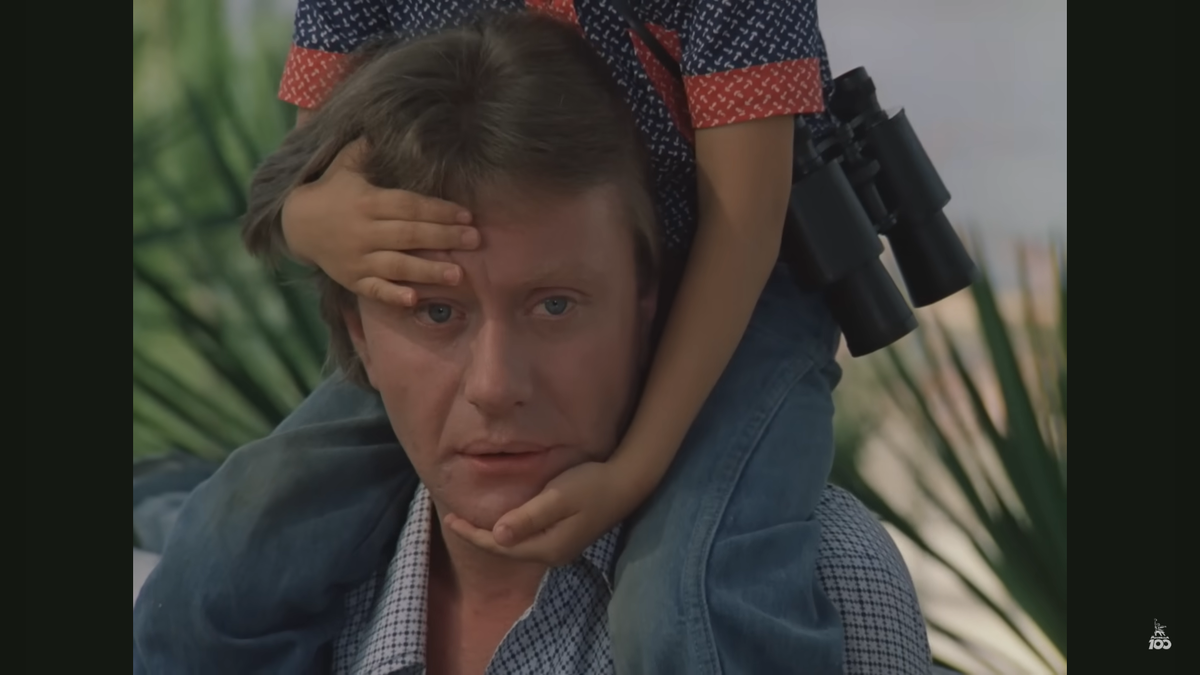 "Извините, но это всё не очень логично". Кадр из фильма "Будьте моим мужем" (1981)