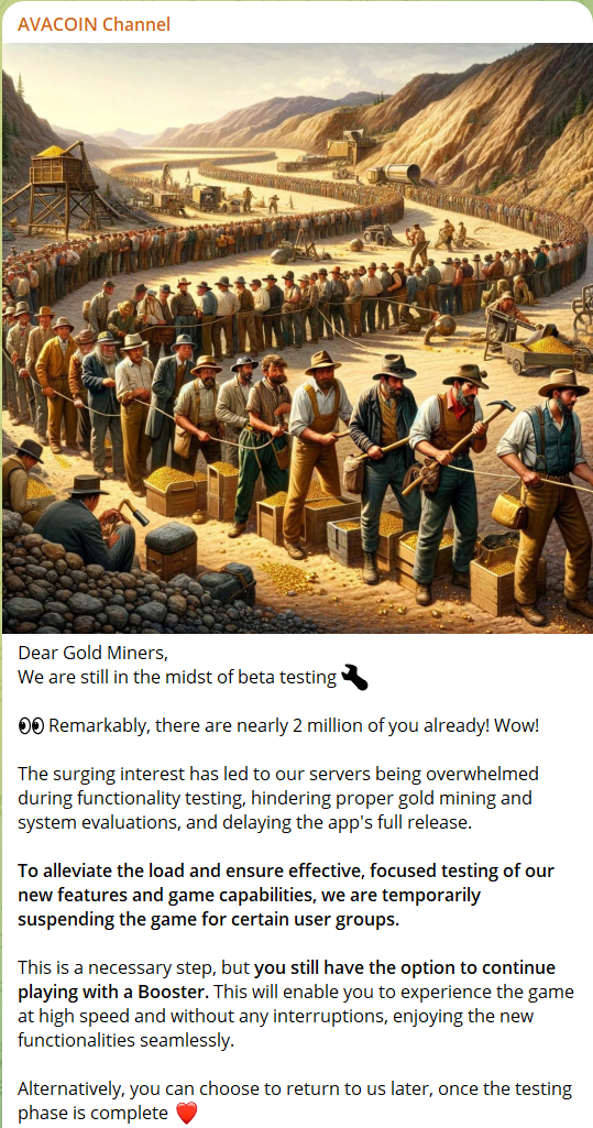 "Золотодобывающей компании" не хватает мощности серверов, ай-ай-ай