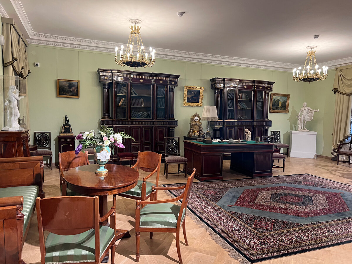 Кабинет в стиле "русский жакоб"