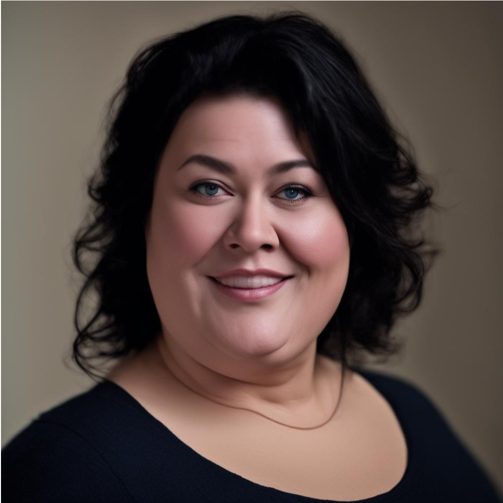 Такая вот милейшая дама получилась. Вполне может быть