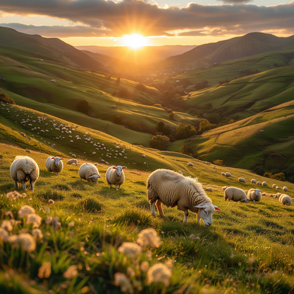 Овечья шерсть производится преимущественно в Австралии