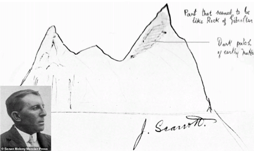 Каким увидел айсберг моряк Джозеф Скарротт