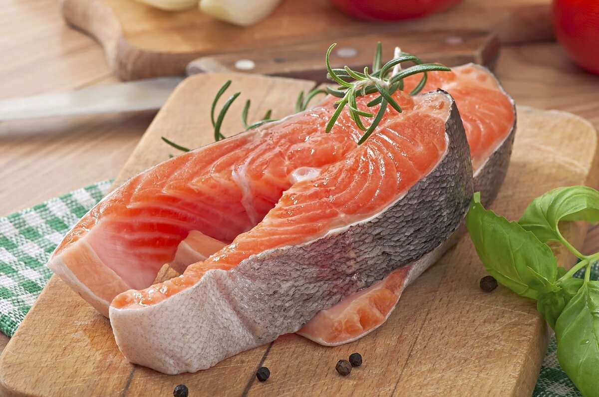 Стейк из форели