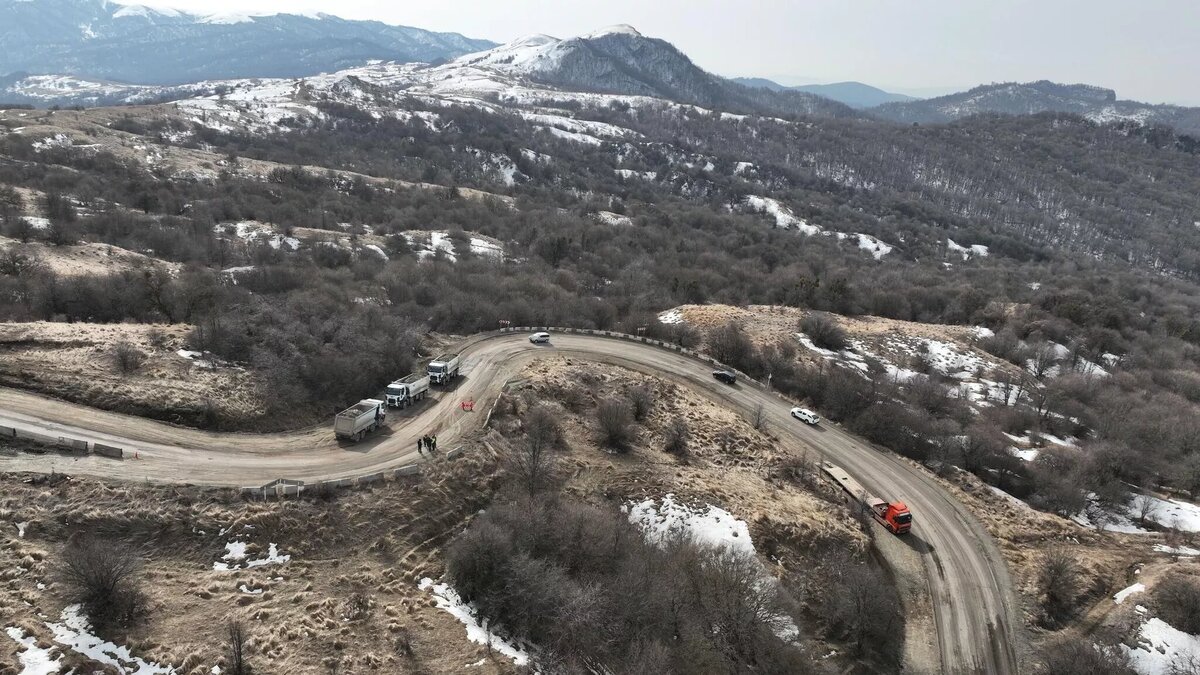 Ремонт дорог в Кахети © Courtesy of Roads Department of Georgia