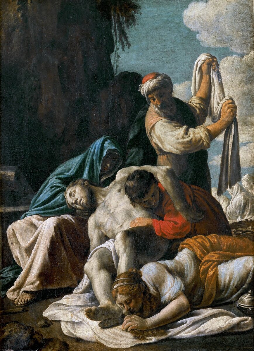 Маркантонио Бассетти – "Оплакивание Христа".