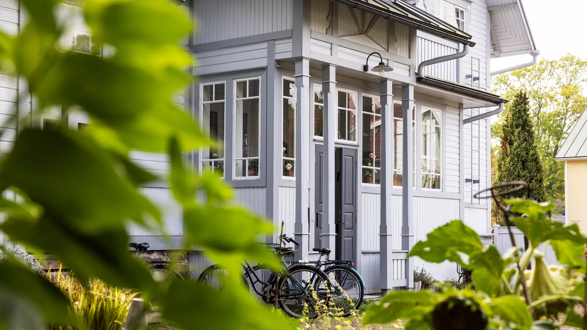 Так выглядит дом, в котором живут Анна-Софи и Моссе