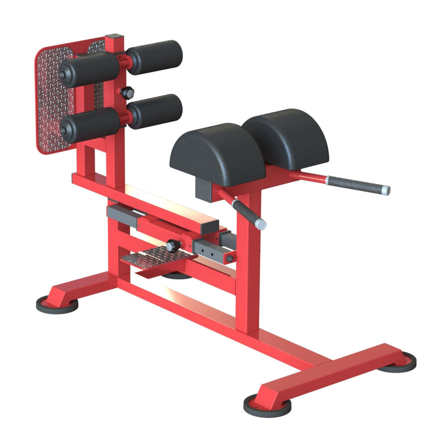 это сам тренажерчик (вернее, скамья) для гиперэкстензии