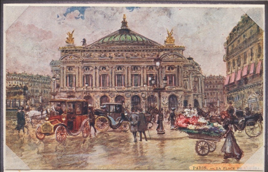 Открытка "Площадь Оперы. George Stein"