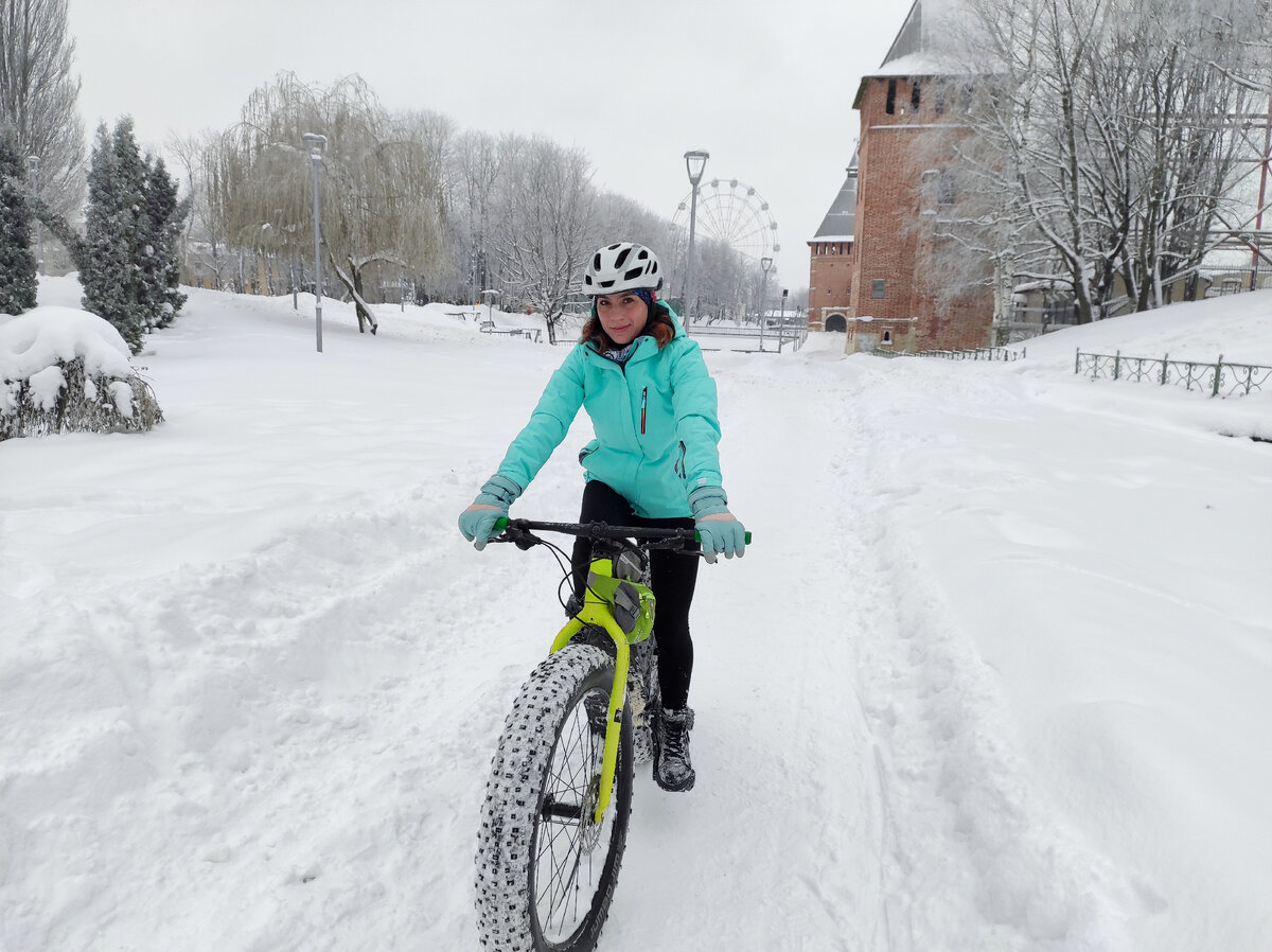 Зима в центре города