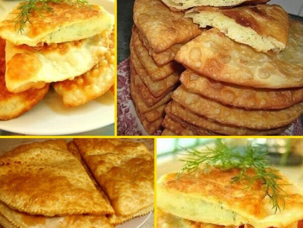 Постные чебуреки