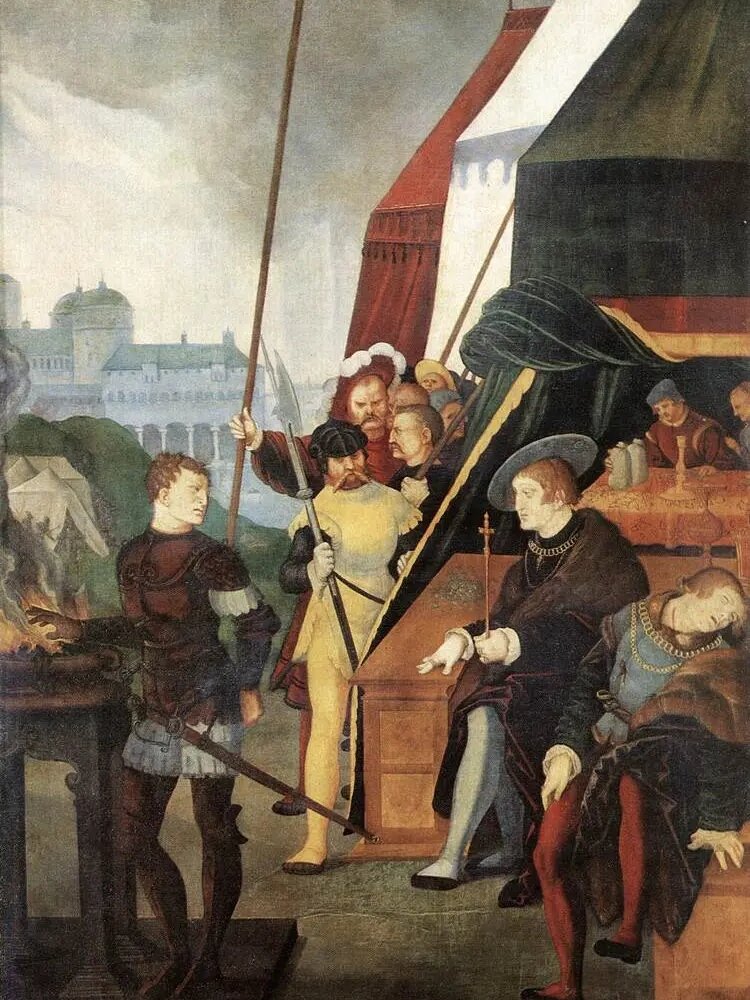 Муций Сцевола    Ханс Бальдунг