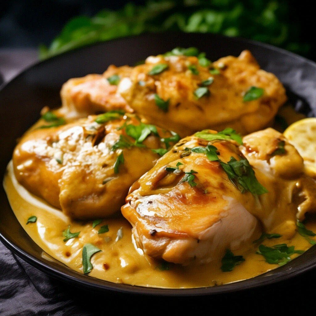 Куриное филе в горчичном маринаде. 🍗