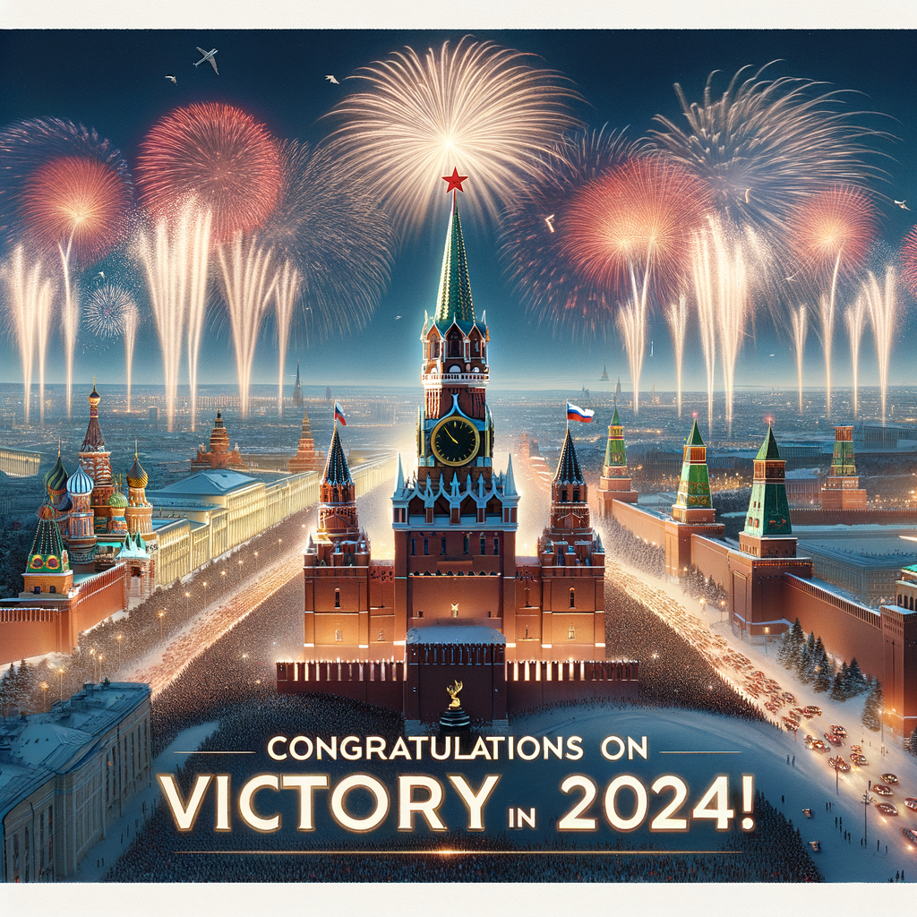 " С победой в 2024 году!" 