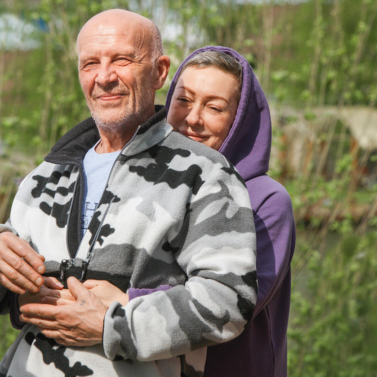    С мужем Евгением Фоминым. 2021 г. Юрий Феклистов