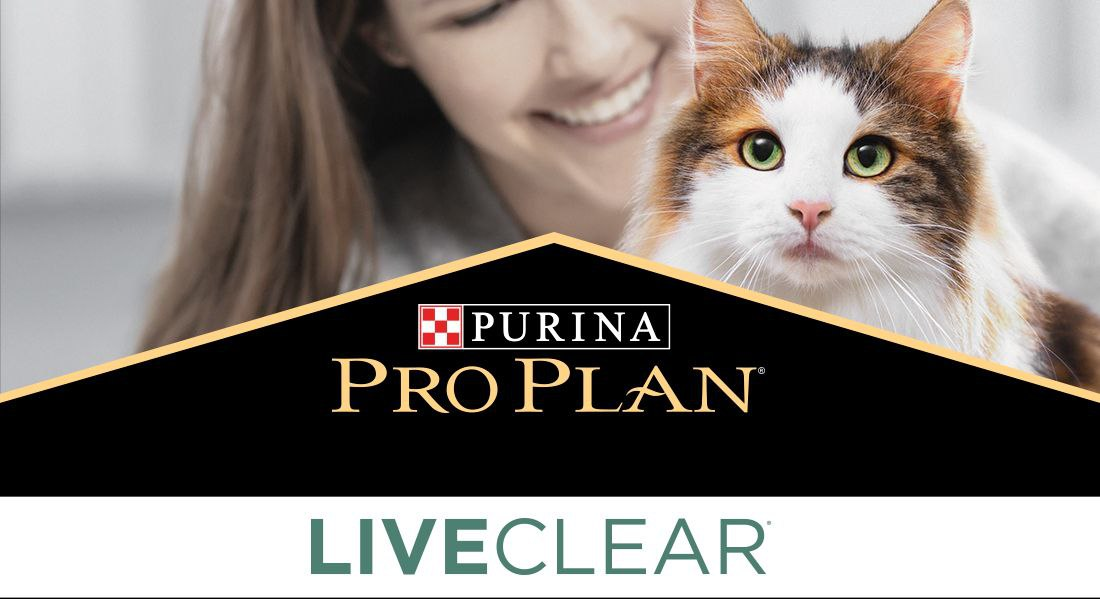 Liveclear. Корм для кошек Pro Plan Live Clear. Пурина Проплан Live Clear для кошек. Purina Pro Plan реклама. Purina Pro Plan логотип