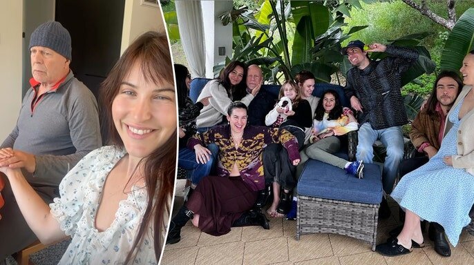 Брюс Уиллис появился на фотографиях, которыми поделилась его семья. (Скаут Уиллис/Эмма Уиллис)