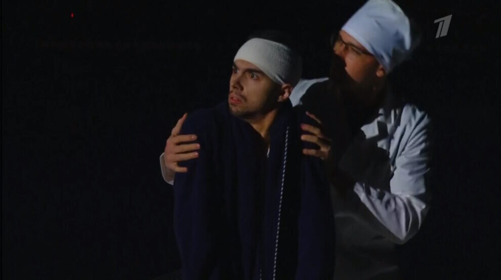    Роман Савосин. Фото: стоп-кадр прямого эфира «Первого канала».