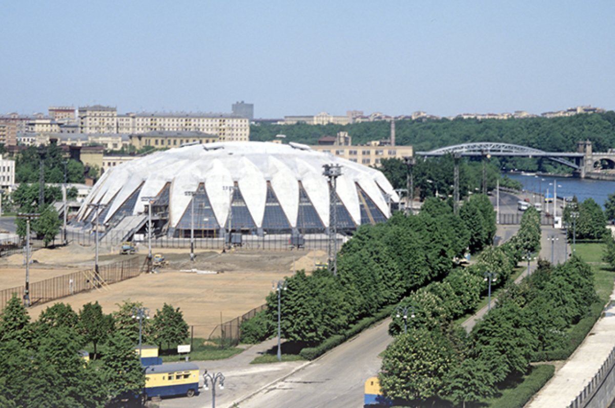    Так выглядела «ракушка» во время летних Олимпийских игр в 1980 году.