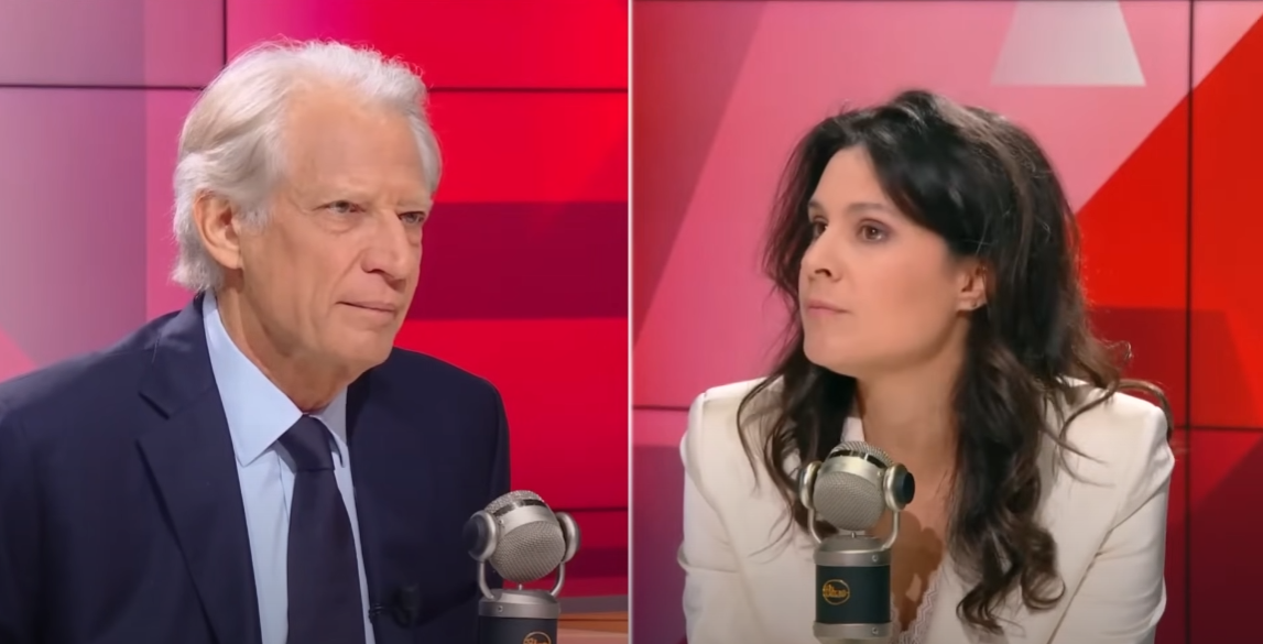 Аполлин де Малерб задает провокационный вопрос, а Доминик де Вильпен сразу раскусил подвох и ответил