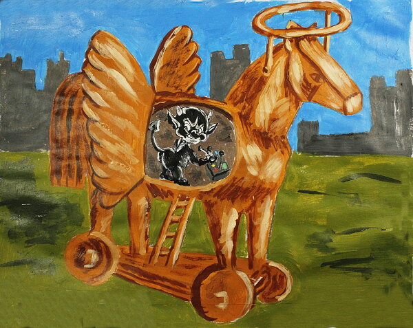 Троянский ангел (или Пегас...)