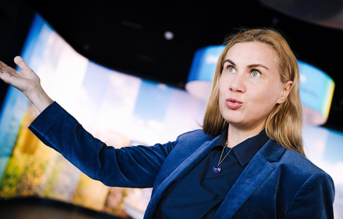 Кадри Симсон, экс-министр экономики Эстонии, этническая эстонка. Я так и не научился определять по внешности, в чем отличие эстонцев от русских