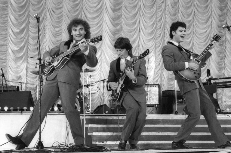 Бит-квартет "Секрет", 1980- годы. Фото из открытых источников