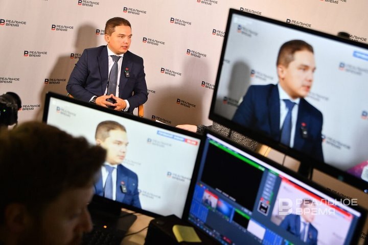 Игорь Астафьев первый заместитель генерального директора АНО «Казань Экспо». Максим Платонов / realnoevremya.ru