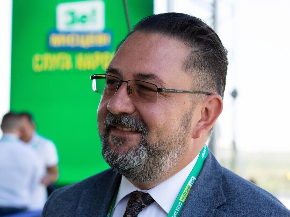    Депутат Верховной рады Украины IX созыва Никита Потураев на съезде партии "Слуга народа" в Киеве© РИА Новости / Стрингер