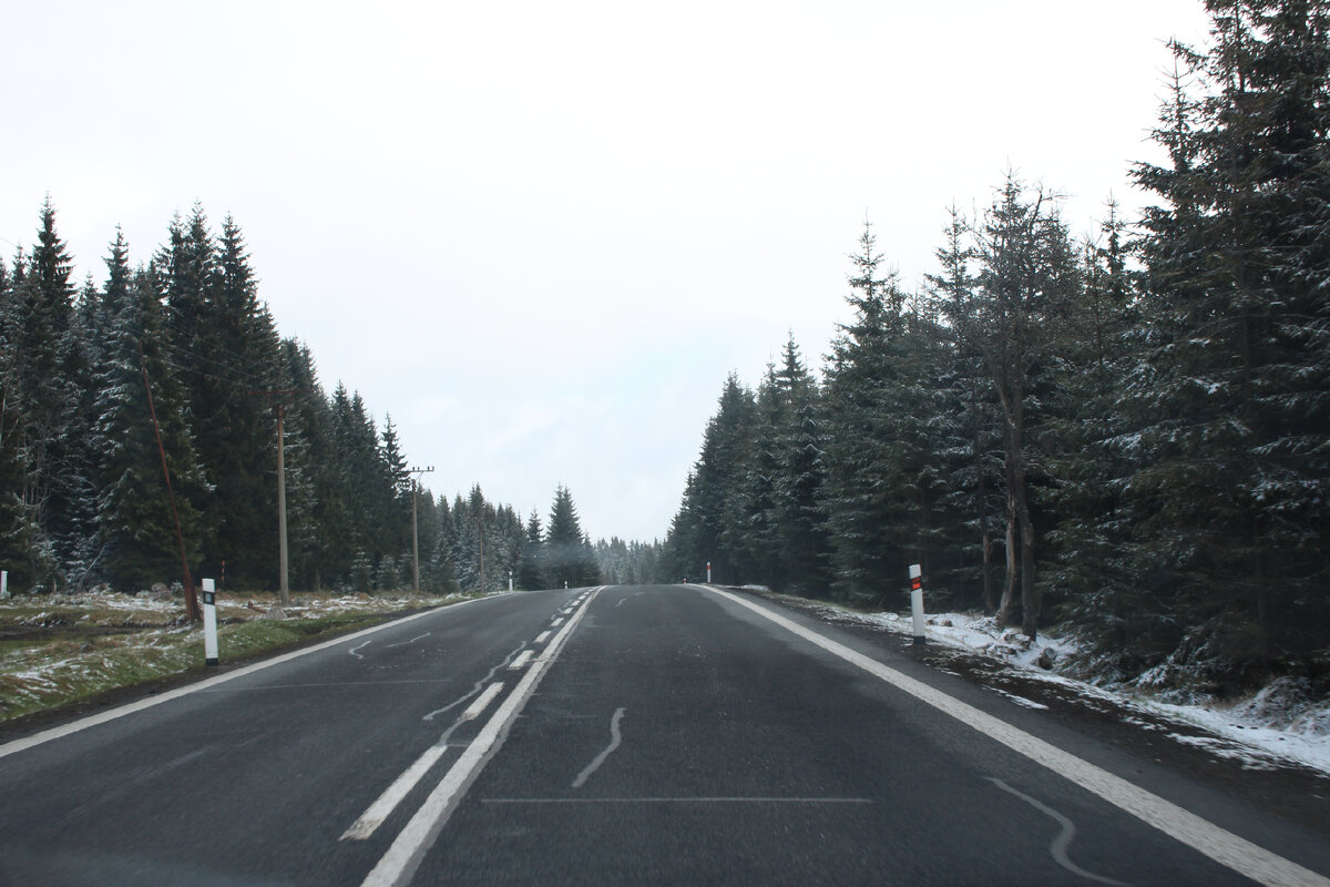 Дорога в Германию из Чехии, из моего личного архива, 2016 год.