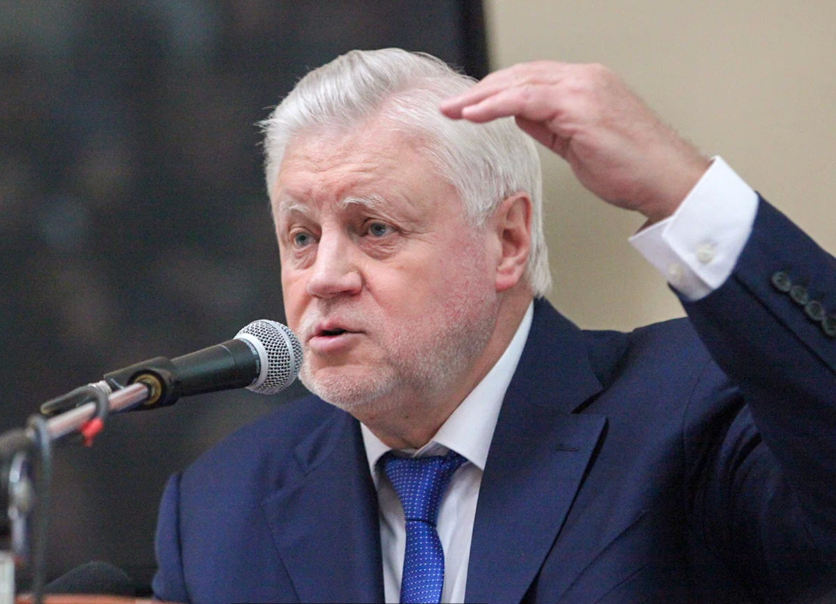 Глава партии СР Сергей Миронов